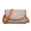 Premium bag women's spring and summer new trendy retro printed letter versatile messenger small square bag