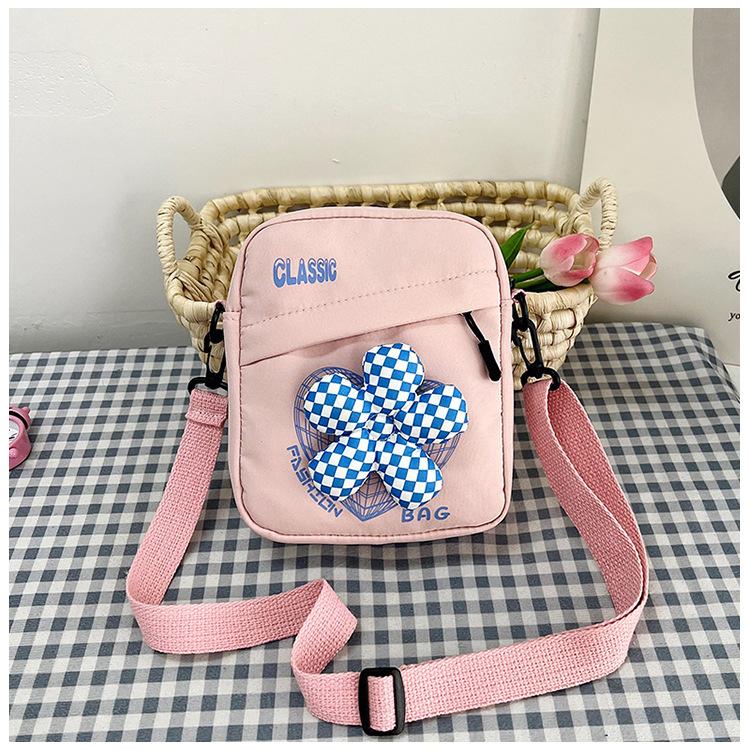 Bag Female Messenger Versatile Go Out Leisure Student Change Bag Cute Large Capacity Mobile Phone Bag Shoulder Bag