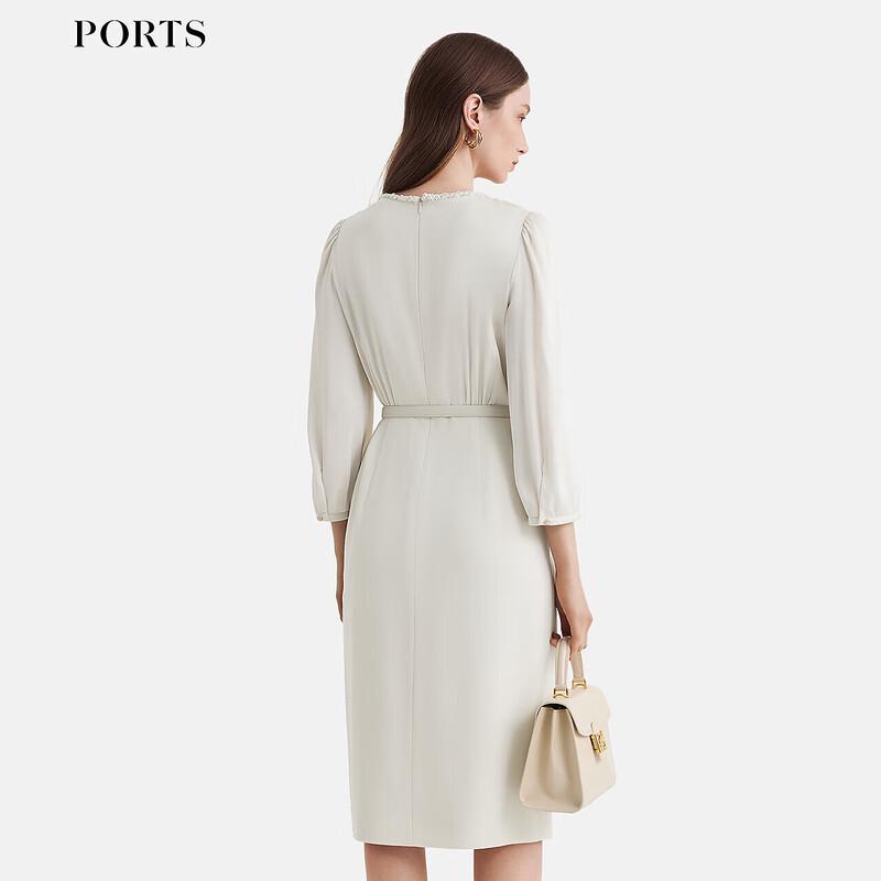 PORTS Women's 2025 Spring/Summer 3D Pleated Dress