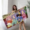Anime Lucky Star Microfiber Beach Towel Absorbent Quick dry Soft Yoga Swimming Resort Mountain Climbing Towel