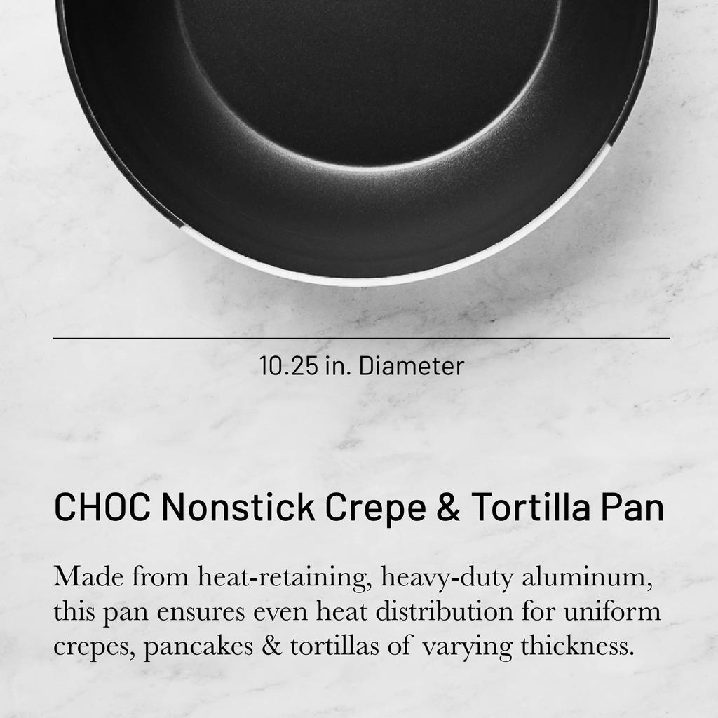 DE BUYER Non-Stick Crepe Pan, 26cm, 8185 Aluminum, France, GKL14026