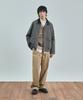 Uniform Bridge Washed Short Hunting Jacket Charcoal