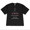 Minimalist Korean Quote Graphic TShirt Funny Dont Live Like This Korean Meme Print Tee Aesthetic Korean Shirt for Women Unisex