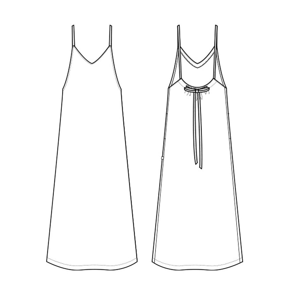 Seven Uniform QS7373-1 Apron Dress, Indigo, Free Size