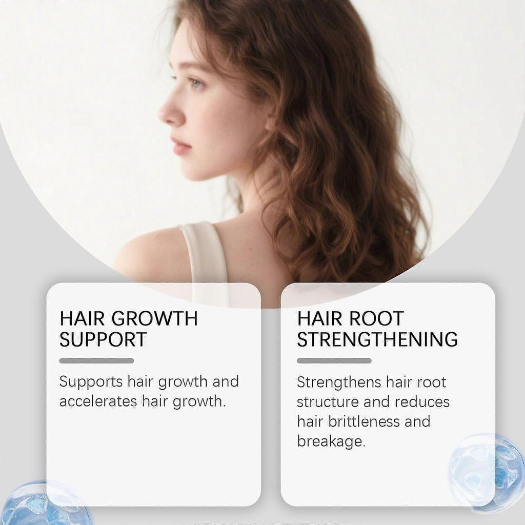 Hoegoa Castor Oil Hair Moisturizing Essential Oil, With Its Gentle Ingredients, Nourishes, Makes Hair Smooth, Natural And Shiny