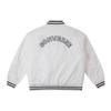 New Converse Baseball Jacket Men's White 10025261-A01