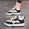 Thick Sole White Shoes Women's Autumn All-matching High-top Casual Sneakers Skate