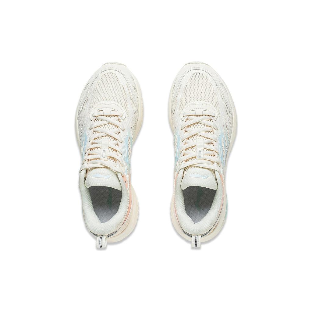 Li Ning Fuyao Textile, Synthetic Leather Cushioning Slip Resistant Breathable Low Top Running Shoes Women's ARXT014-8