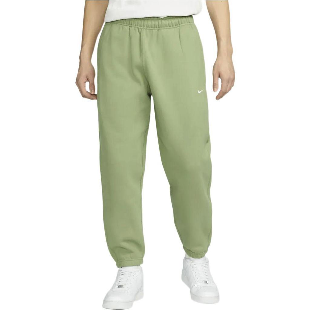 Nike Solo Swoosh Knitted Sweatpants Men's Light Green DX1365-386