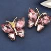Autumn And Winter Crystal Butterfly Clothes Corsage Fashion Luxury Temperament Female Butterfly Brooch Clothes Accessories Tide