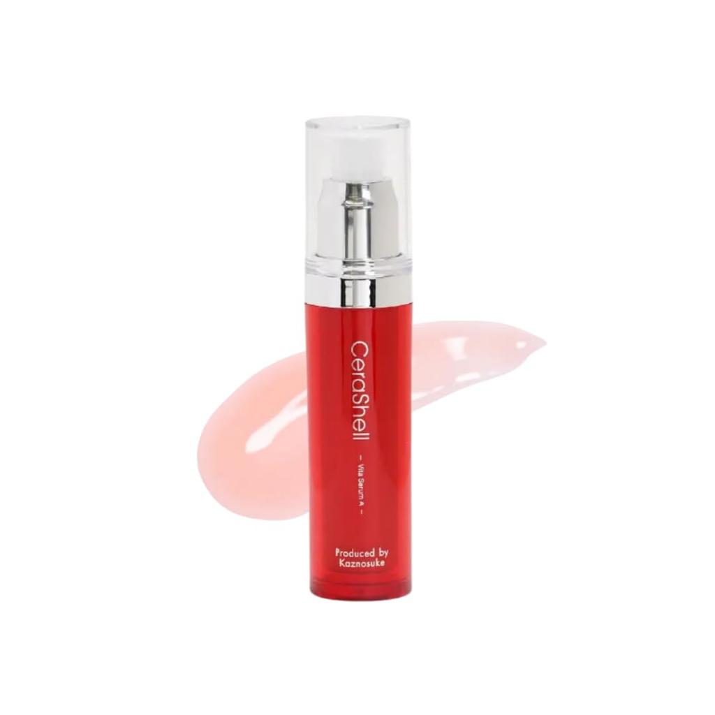 CeraLabo Vita Serum A Retinol Pure Clear Sensitive Developed by Kazunosuke [CeraShell (30mL)] Serum, Retinol, Astaxanthin, Niacinamide, Anti-Aging