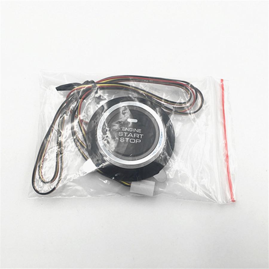 New Universal Car Ignition Switch Engine Start Push Button Keyless Entry Starter Kit