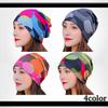 WHITE FANG Knit Polka Dot Neck Stylish and Cute for CA374 Hat, Cap, Warmer, Women, (02 Pink)