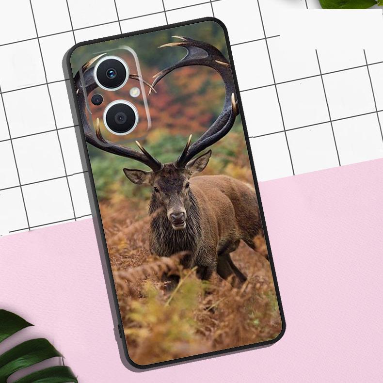 Deer Hunting Camo Case For OPPO Reno 13F 13 12 12F 11 11F 8T 7 8 10 Pro OPPO Find X8 Pro X6 X3 X5 Lite Cover