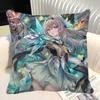 Game Honkai Star Rail Firefly Pillow Case Square Pillow Bedroom Sofa Leisure Comfort Cushion Car Home Decoration