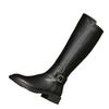 Fashion Trendy Over-Knee Women's Boots Flat Bottom Long Tube Knight Boots High Tube Leather Horse Boots Autumn Winter Fashio