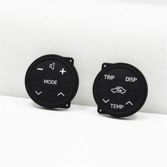 Steering Wheel Control Rubber Button Cushion For Toyota Prius XW30 MK3 2009-2018