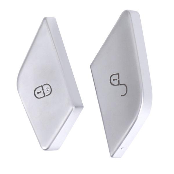2-Piece Right-Hand Drive Door Lock Buttons for Mercedes W205, W447, W213