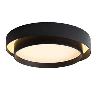 Runde Einbauleuchte Doppelring-Stil Warmes Licht Decke Flur Deckenleuchte Leuchte Auge