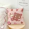 Cute Cartoon Art Chibi Cat C-Chococat Sro Comfort Soft Hogar Pillowcase For Sofa Living Room Bed Home Decor Protective Covers