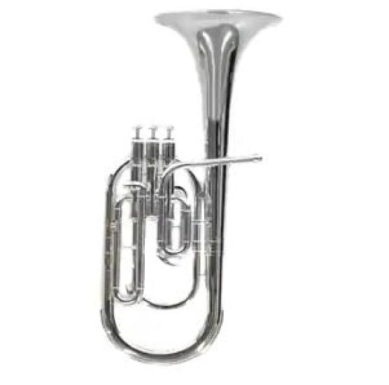 

PLAYTECH Altohorn 3-поршневий посріблений корпус і мундштук в комплекті