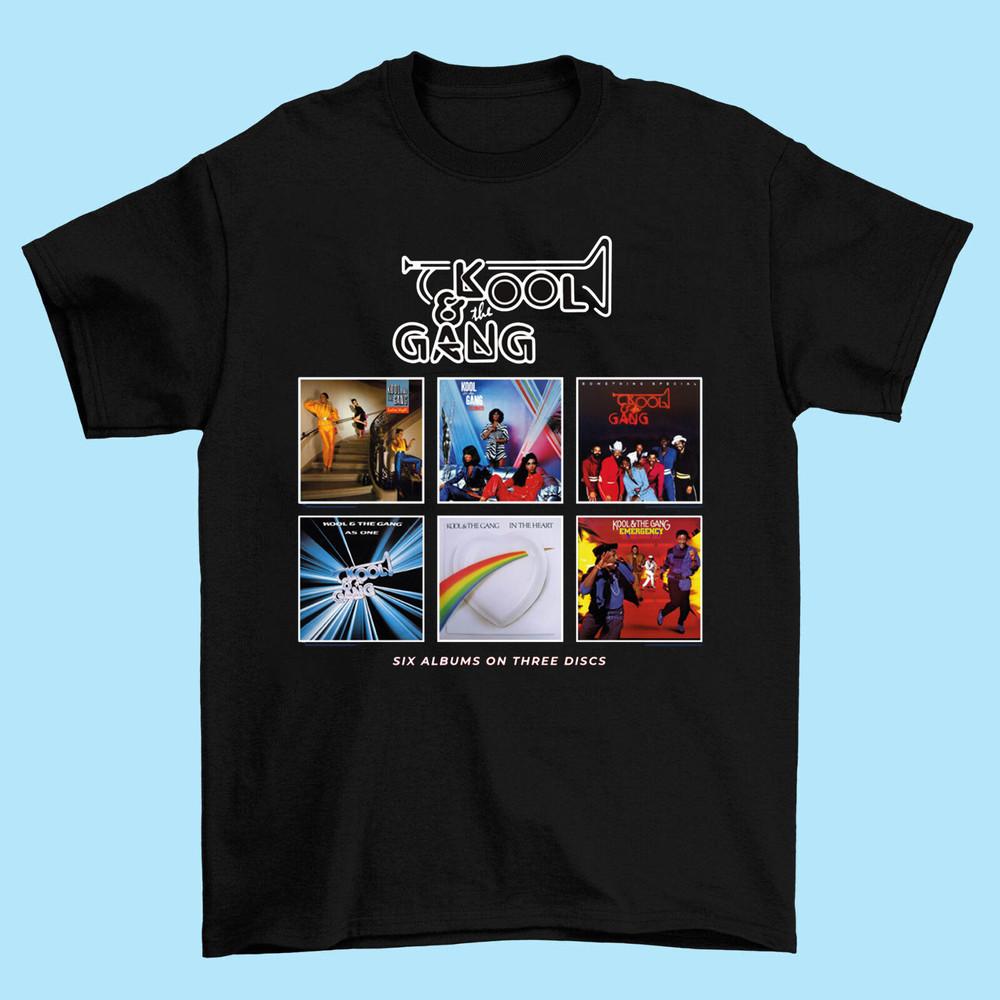Kool And The Gang Band Six Album Collection  DI708 Unisex T-Shirt S