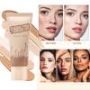 Full Coverage Foundation, Matte Finish Oil-control Liquid Foundation, Covering Blemishes and Dark Spot, Concealer Cream
