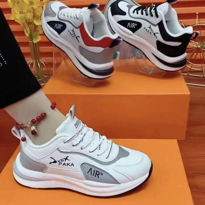 Couple low-top lace-up dad shoes casual sports shoes lightweight and versatile men's and women's shoes
