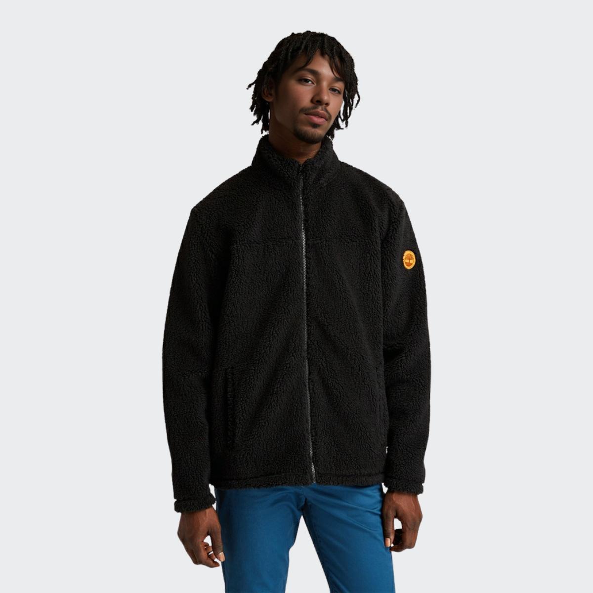 Куртка Timberland с флисовой подкладкой и воротником-стойкой — фото 4