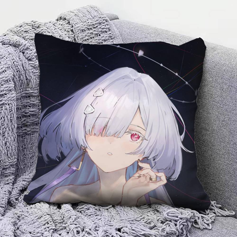 Wuthering Waves WuWa SIGRIKA Pillow Covers Home Sofa Cushion Covers and Aecorative Custom