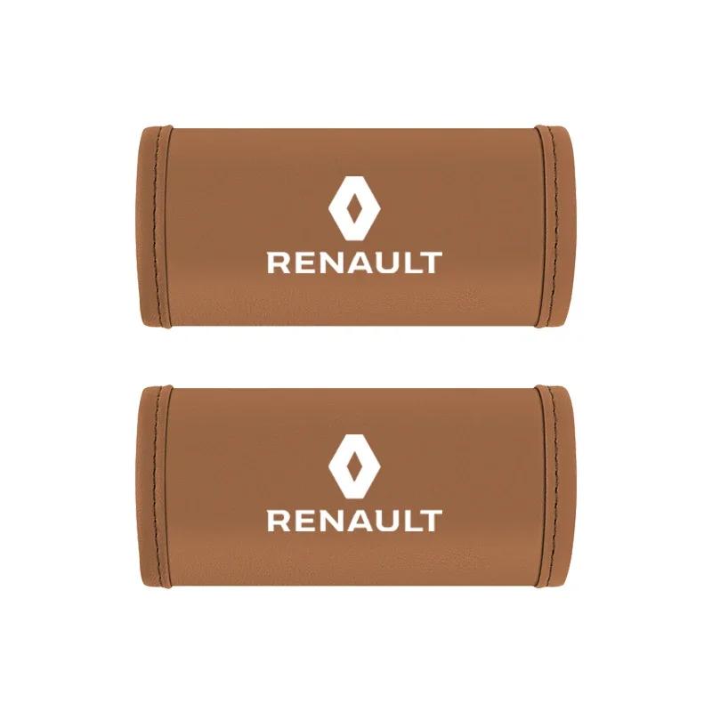 2026 Hot For Renault Hub Caps For Renault Kaptur Twingo Kadjar Captur Fluence Megane 2Pc Car Anti Slip Pull Glove Car Interior L