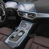 For BMW 3 Series 325 320 330 Car Interior Stickers Center Console Touch Screen Dashboard TPU Transparent Film