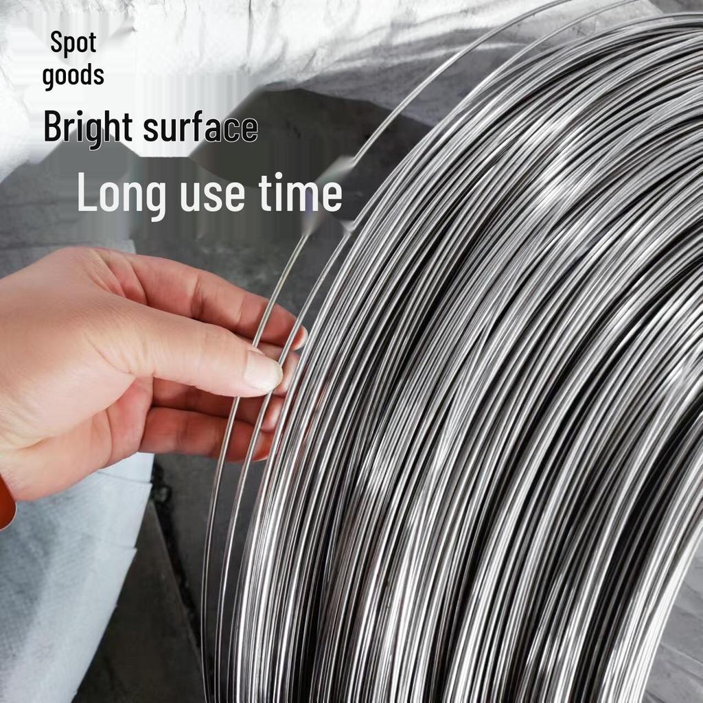 304 Stainless Steel 0.7mm Straight Tie Wire for DIY and Outdoor Binding