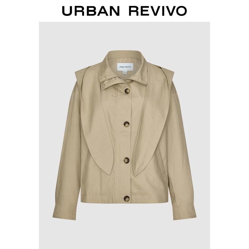 

UR 2026 Women s Urban Hooded Jacket with Tortoiseshell Buttons S