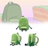 Adorable Green One Liam Backpack Plush Toy Soft Short Plush Animal Backpack