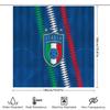 Italy Flag Shower Curtain Italian National Team Sports Decor Bathroom Fabric Waterproof Home Decor