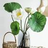 Long Stem Simulation Lotus Flower Green Plant Decorative Flower  Home Decoration