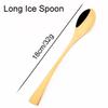 1pc 304 Stainless Steel Tableware Gold Dinnerware Steak Knife Service Fork Spoon Cutlery Salad Fork Spoon Butter Knife Flatware