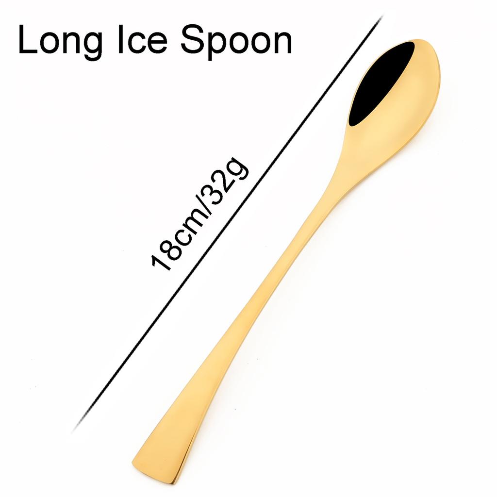 1pc 304 Stainless Steel Tableware Gold Dinnerware Steak Knife Service Fork Spoon Cutlery Salad Fork Spoon Butter Knife Flatware