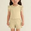 Children's Sweet Set Cute Vest Shorts Girls Sleeveless Casual Two-Piece Set