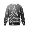 Men's Casual Loose Fit Printed Neck Long Sleeve T-Shirt for Daily Wear