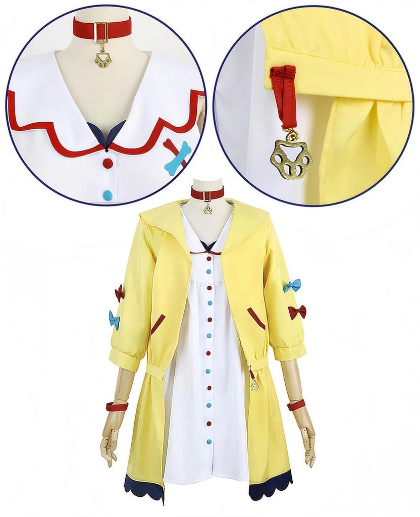 VTuber Cosplay Inugami Korone Cosplay Costume VTuber Cosplay Inugami Korone Cosplay Costume Inugami Korone Virtual YouTuber VTuber Cosplay Hololive