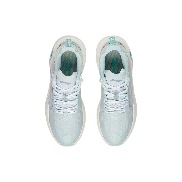 Li Ning Spark Textile, Synthetic Leather, TPU Slip Resistant, Abrasion Resistant, Lightweight Low top AGLS062-1