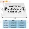 Northern Soul A Way Of Life Ultra-Soft Blanket Quilt Winter Sofa Cover Bed Covers