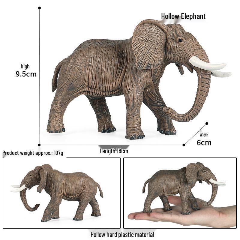 Kids' Cognitive Animal Model Set: Chicken, Duck, Goose, Cow, Pig, Sheep, Donkey, Cat, Dog, Horse