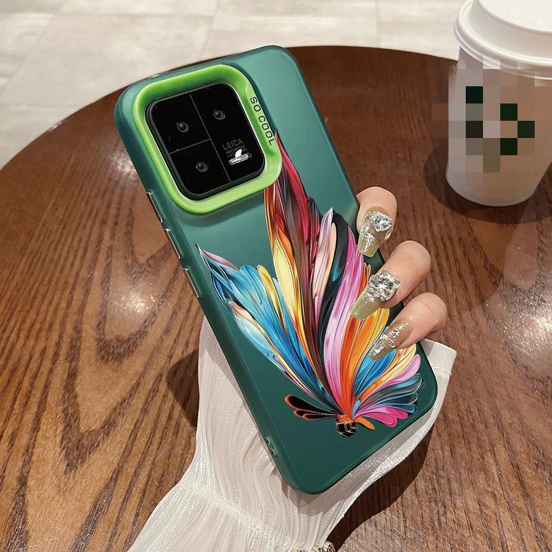 Butterfly Bowknot Case For iPhone 16 Samsung A55 A35 S24 FE Xiaomi Redmi Note 13 Pro 14C Huawei Honor Shockproof Phone Bumper Anti-Scratch Full Cover