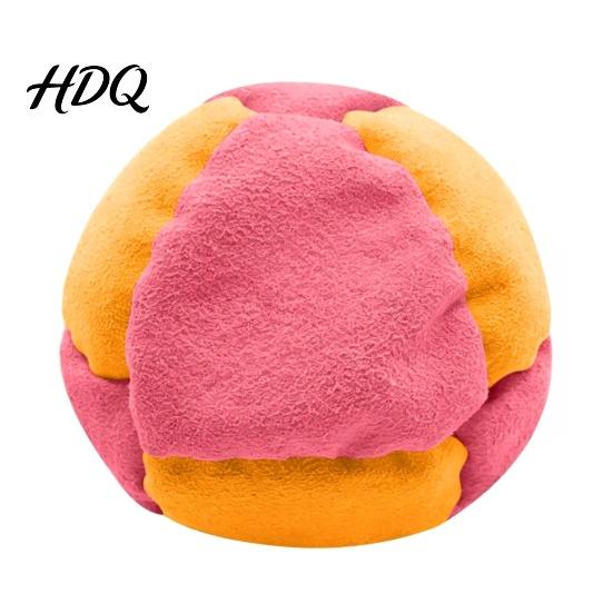 Adult Footbag 8 Panel Sack Soft Hacky Foot Bags for Kids Adults Juggling Unique Design Dirt Bag Outdoor Kick Game Colorful Sand Filled Balls