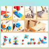 Wooden Educational Toy Toolbox With Screwdriver And Nut Set For Kids Learning And Stimulation