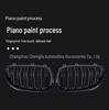 Compatible Front Grille for BMW E60/E61 5 Series – Gloss Black/Matt Black Double-Lined Design