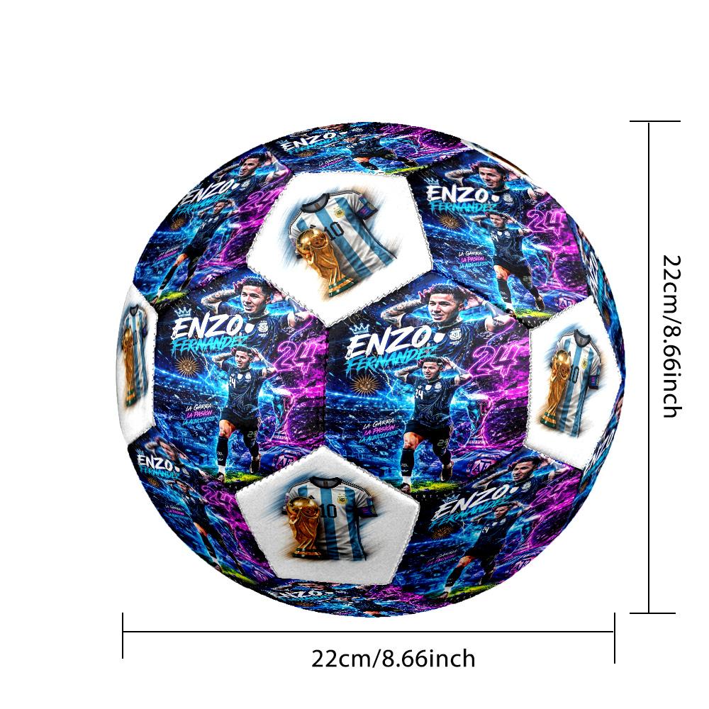 Messi 10 Number Msn Football Syndicate Size 5 Soccer Ball Machine Sewn Indooroutdoor Universal Football Perfect Commemorative Gift For Soccer Lovers